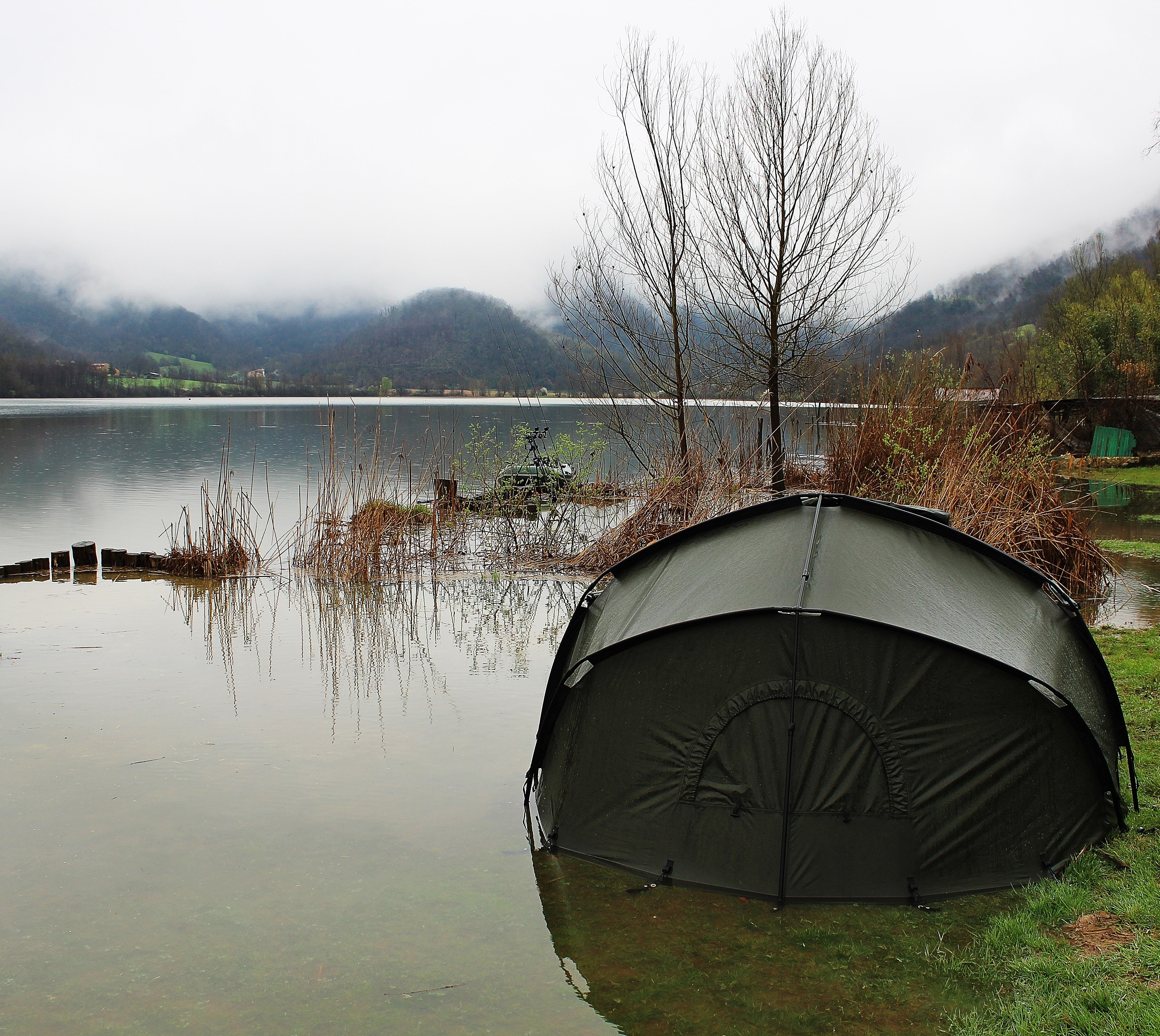 Der Wasserstand stieg,stieg und stieg!